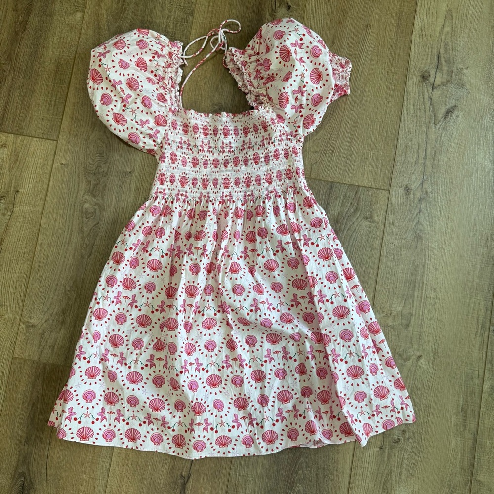 Hill House Home mommy and me matching Athena nap dress and girls dress mermaid - Picture 3 of 7